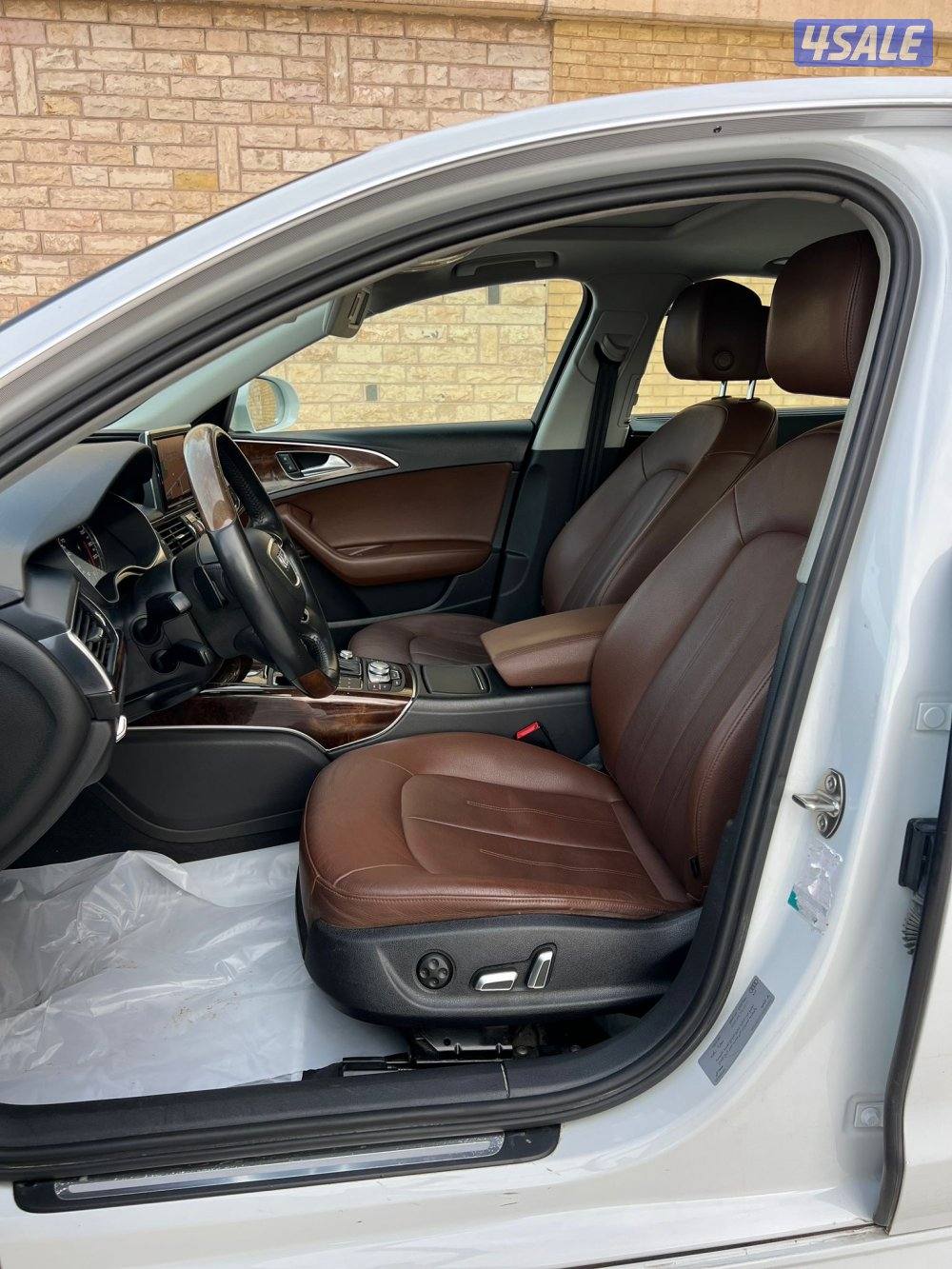 اودي 2017/A6 ماشي 140 الف بحالة الوكاله صبغ الوكاله شرط الفحص10