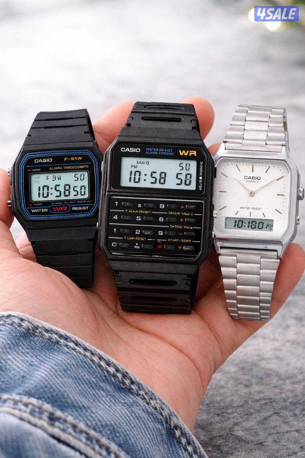 للبيع ساعات كاسيو بافضل الاسعار كفاله سنه كامله اصليه5