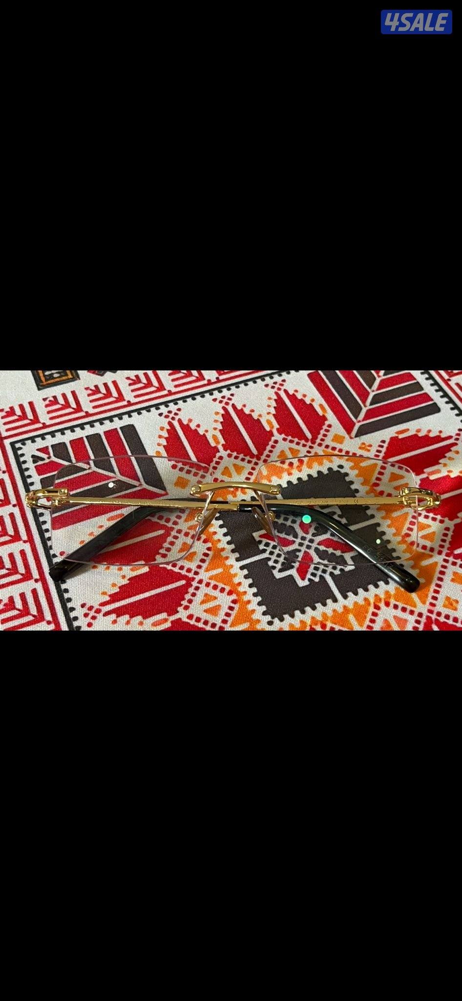 نظاره فريد اصليه ذهب عيار18-مرصع الماس0