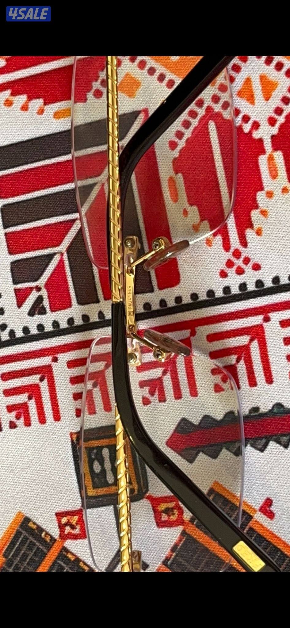 نظاره فريد اصليه ذهب عيار18-مرصع الماس1