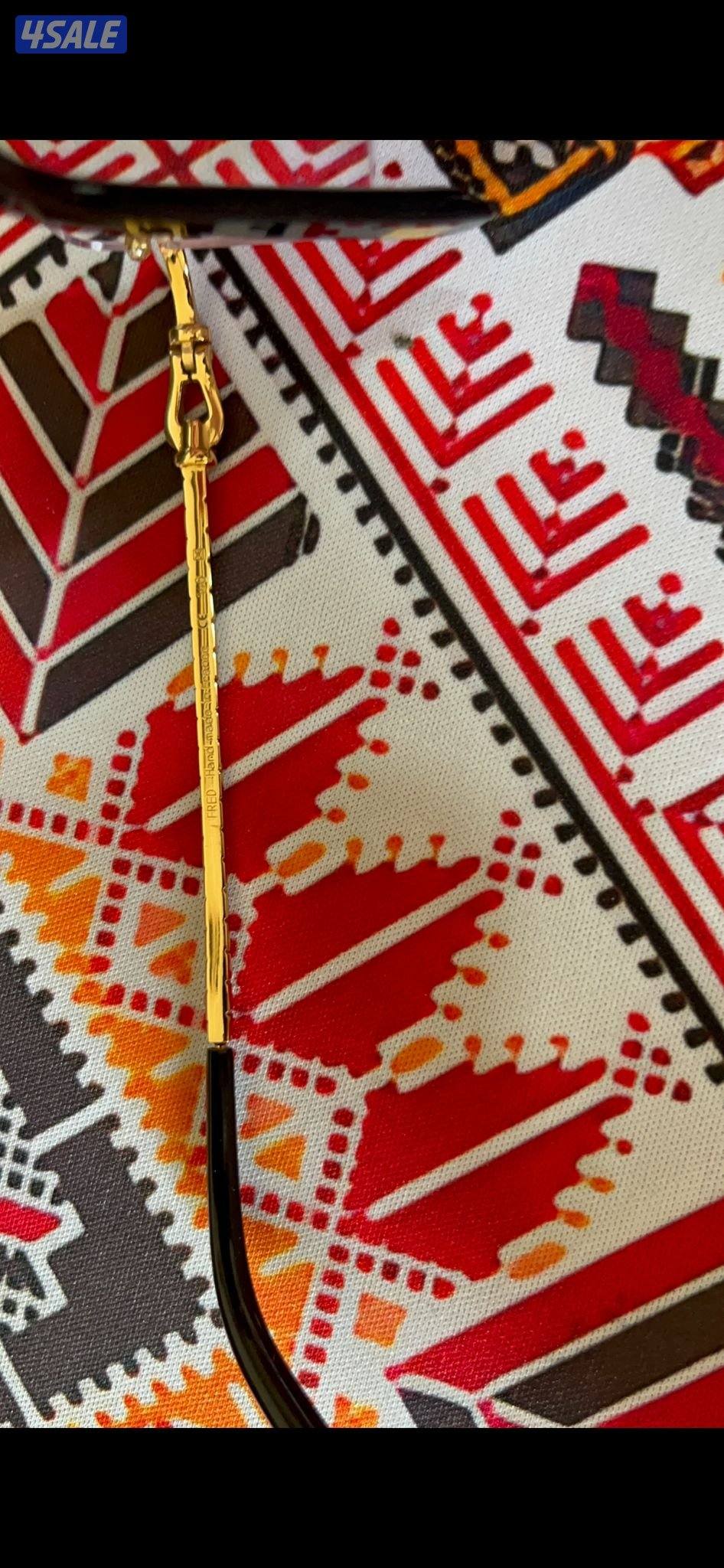 نظاره فريد اصليه ذهب عيار18-مرصع الماس5