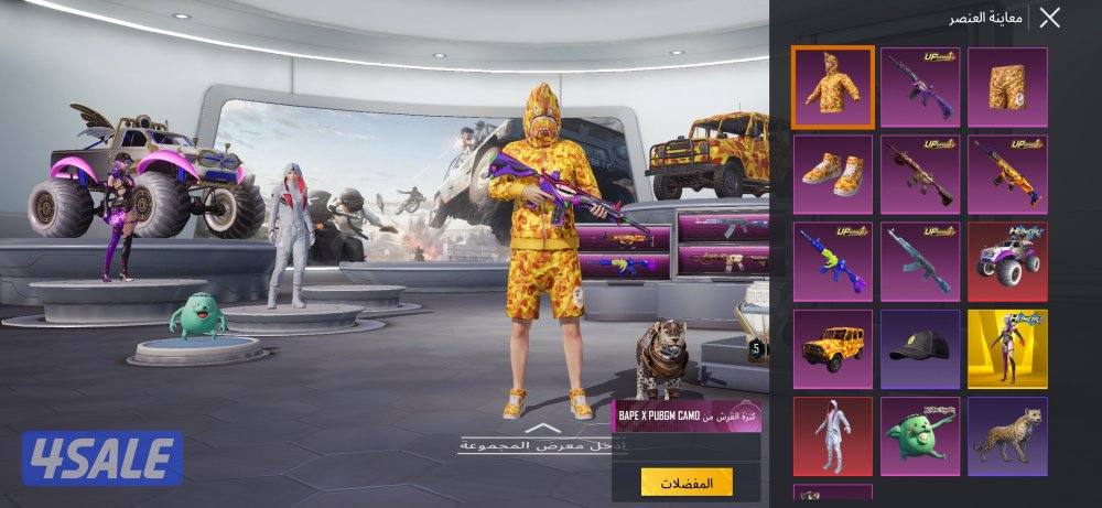 حساب ببجي نوادر2