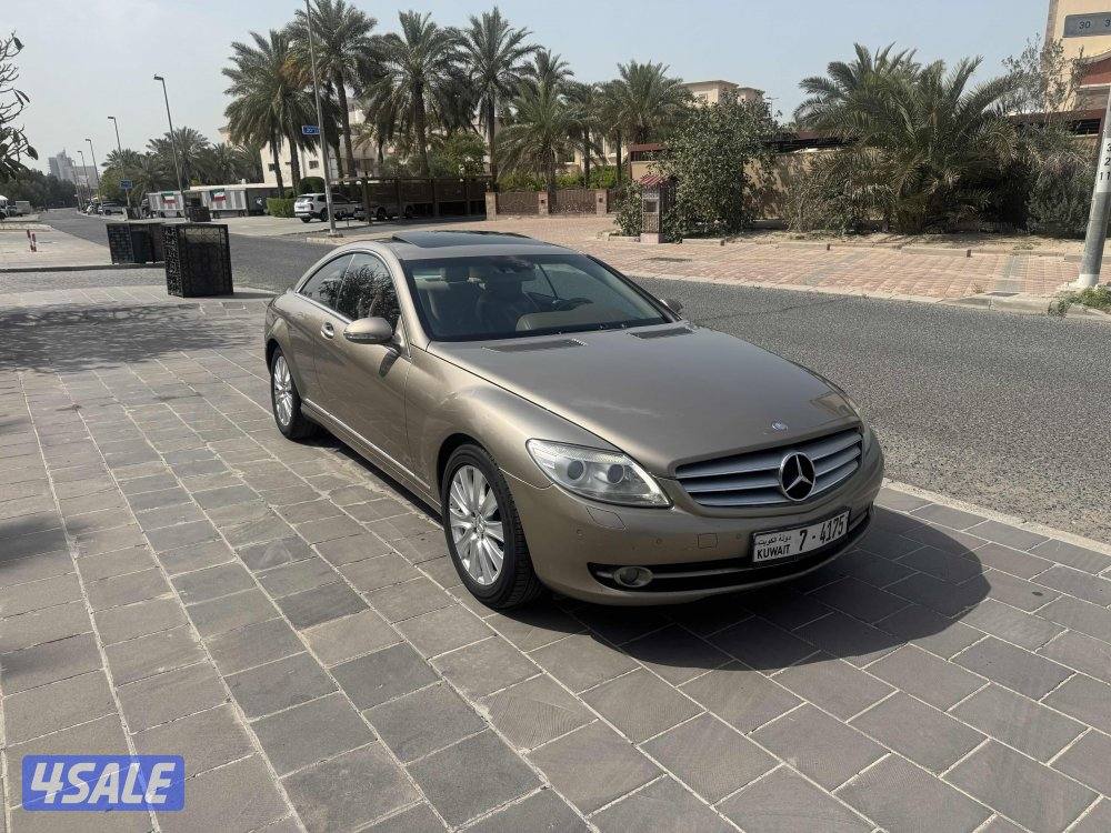 للبيع مرسيدس موديل 2008 CL500 وارد الكويت شرط الفحص1