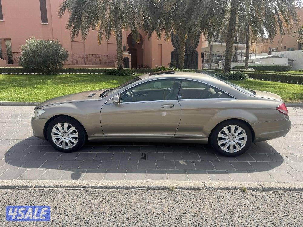 للبيع مرسيدس موديل 2008 CL500 وارد الكويت شرط الفحص2