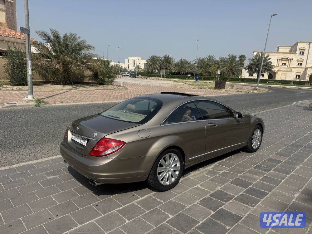 للبيع مرسيدس موديل 2008 CL500 وارد الكويت شرط الفحص4