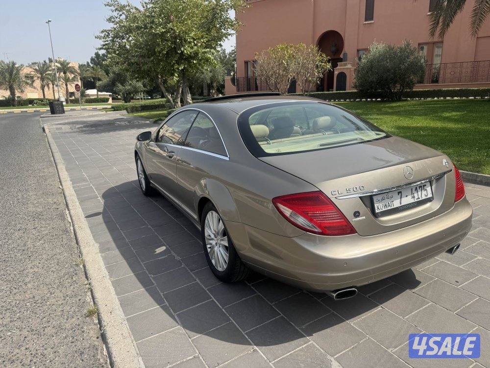 للبيع مرسيدس موديل 2008 CL500 وارد الكويت شرط الفحص5