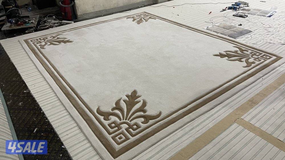 تركيب سجاد تركي سعودي فاخر نقشات حفر يدوي تفصال مساند ظهر2