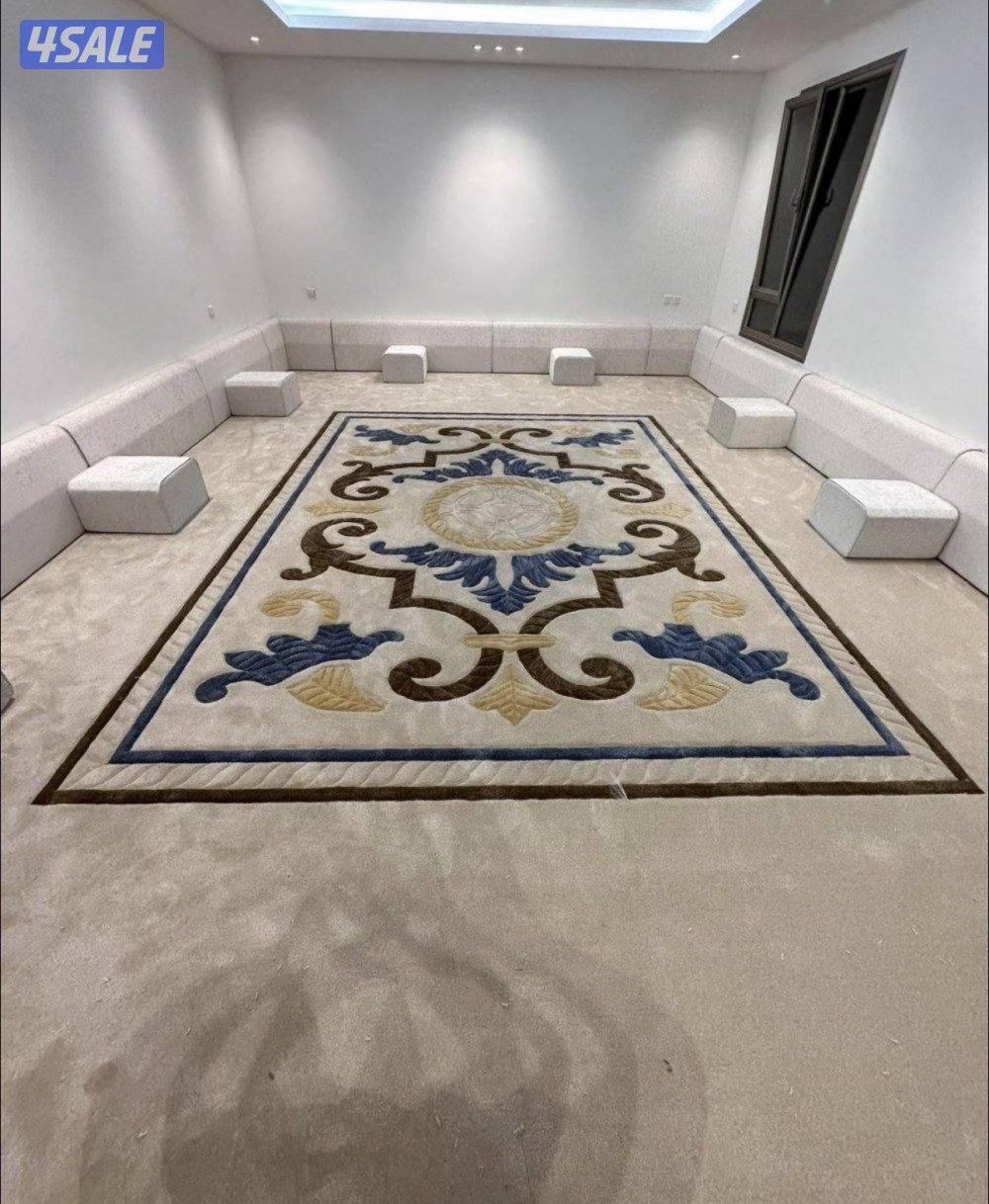 تركيب سجاد تركي سعودي فاخر نقشات حفر يدوي تفصال مساند ظهر12