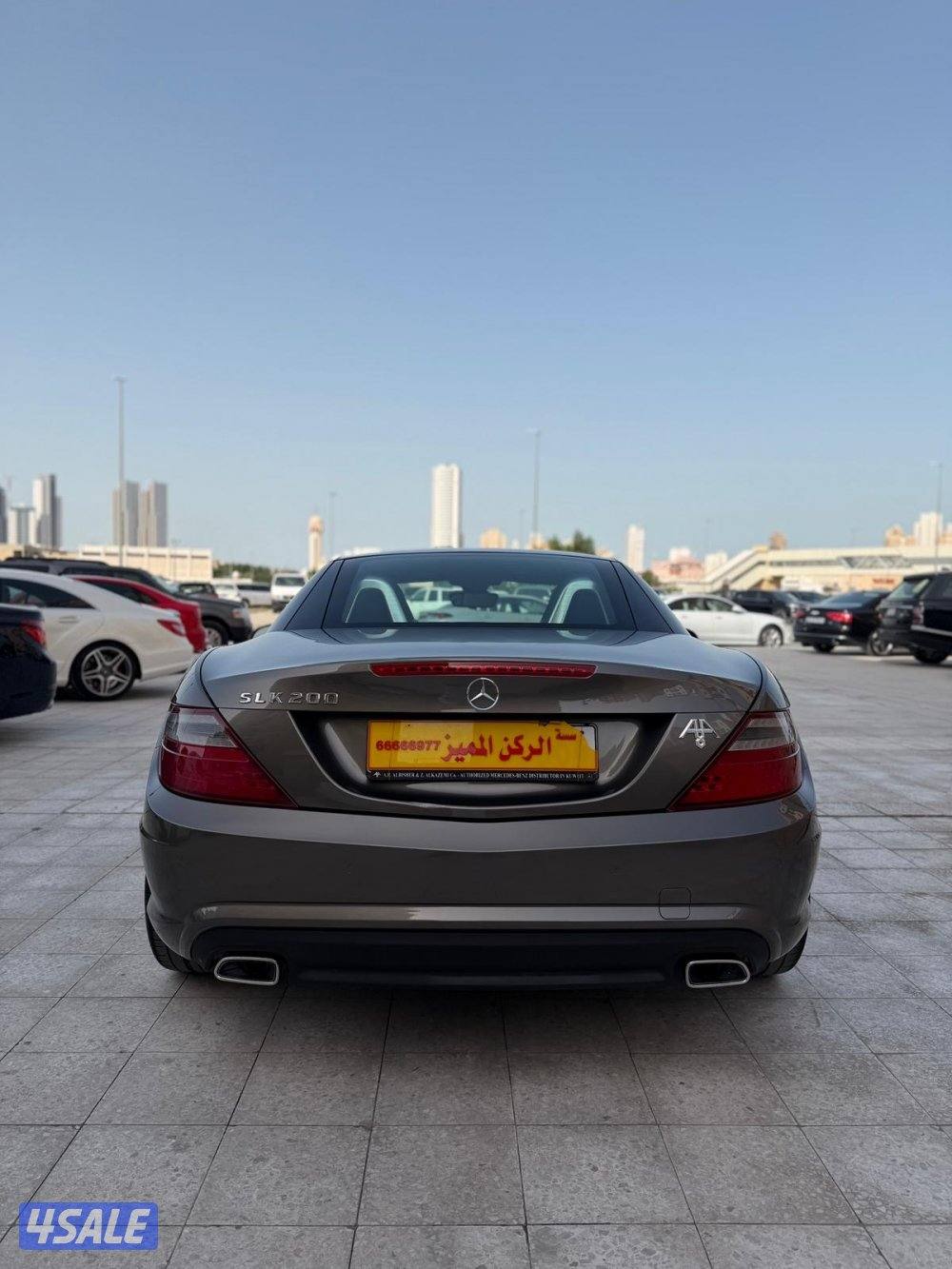 مرسيدس 2012/SLK200 ماشي 170 الف بحالة الوكاله صبغ وكاله شرط الفحص6