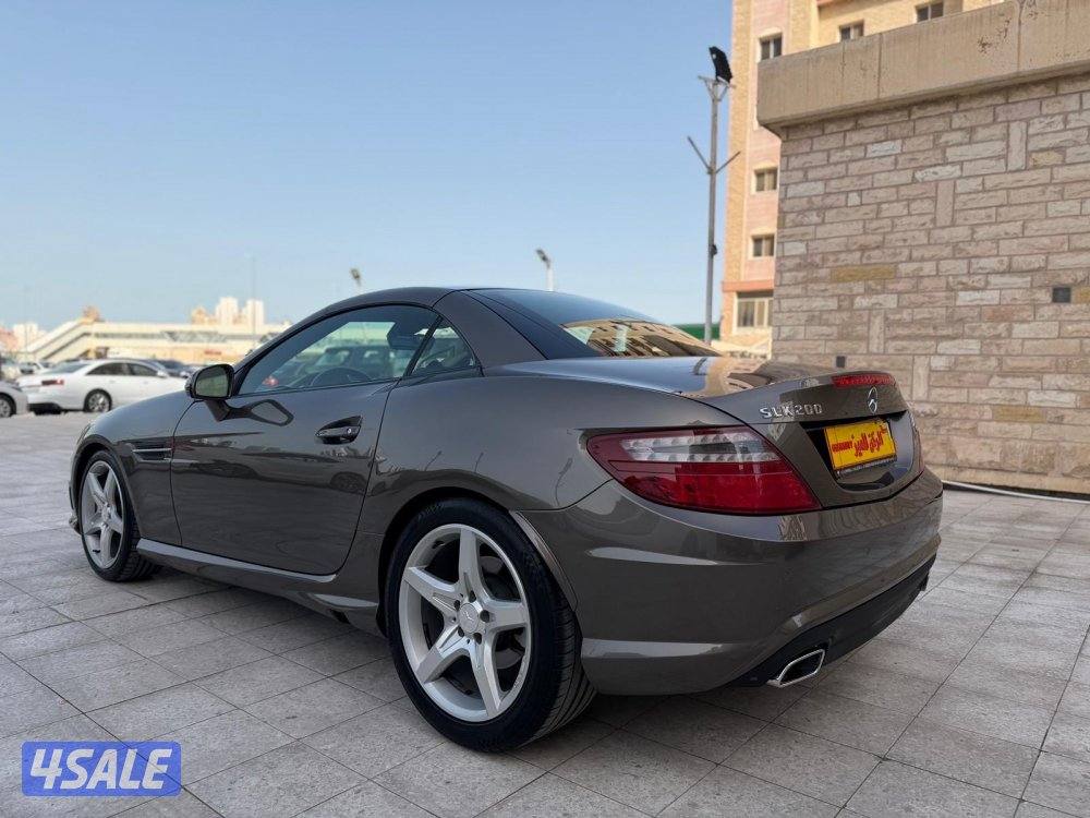 مرسيدس 2012/SLK200 ماشي 170 الف بحالة الوكاله صبغ وكاله شرط الفحص7