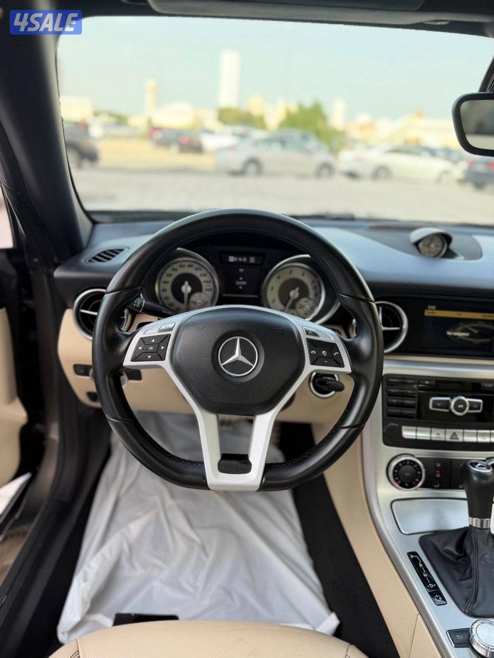 مرسيدس 2012/SLK200 ماشي 170 الف بحالة الوكاله صبغ وكاله شرط الفحص11