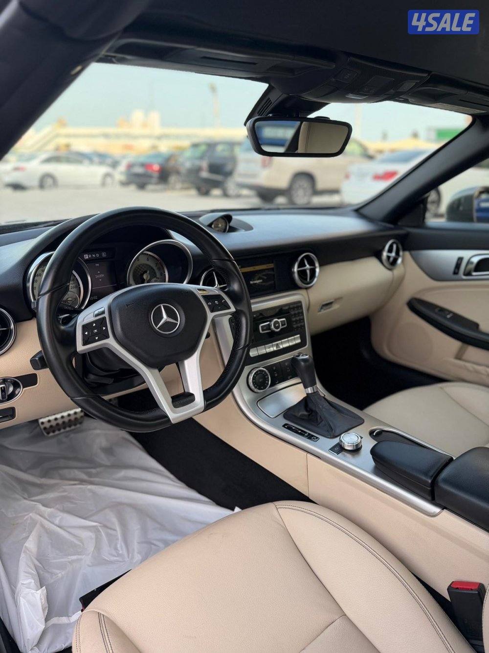 مرسيدس 2012/SLK200 ماشي 170 الف بحالة الوكاله صبغ وكاله شرط الفحص12