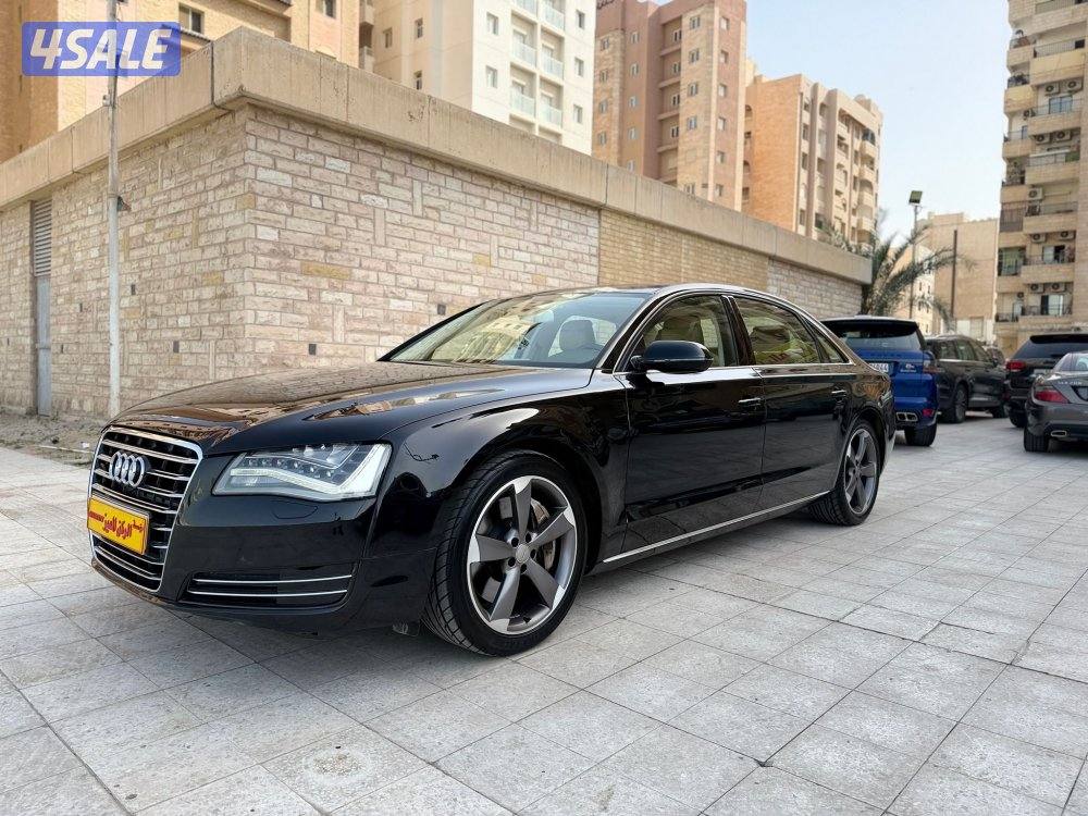 اودي 2011/A8 ماشي 150 الف بحالة الوكاله صبغ الوكاله كامل المواصفات0