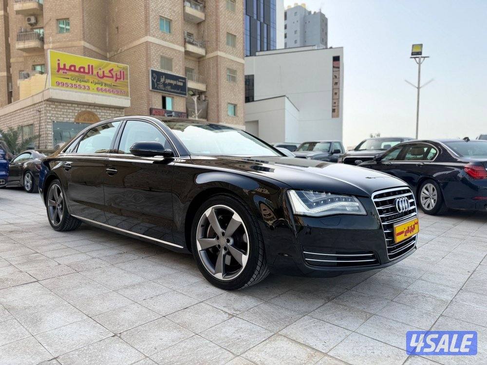 اودي 2011/A8 ماشي 150 الف بحالة الوكاله صبغ الوكاله كامل المواصفات2