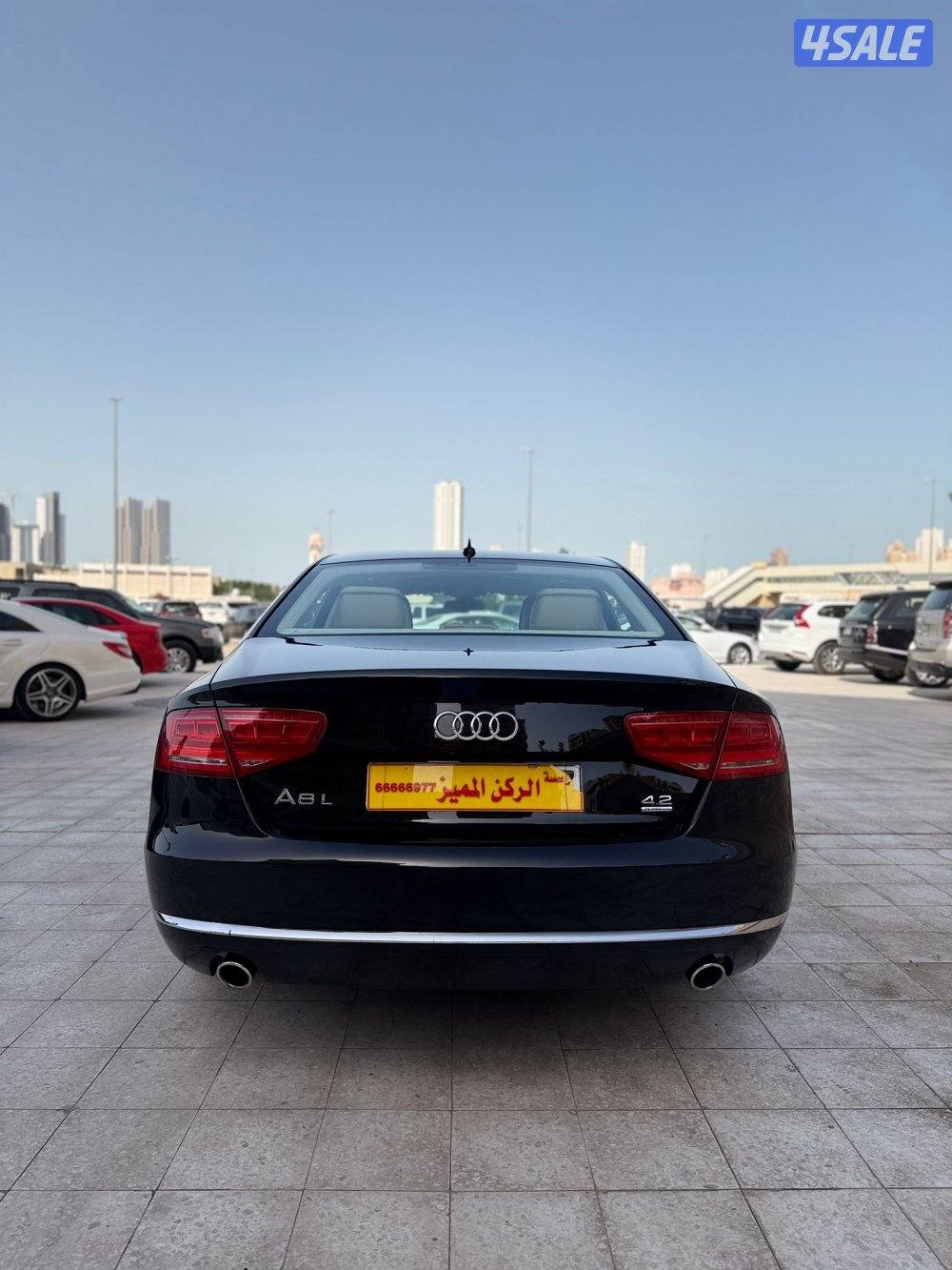 اودي 2011/A8 ماشي 150 الف بحالة الوكاله صبغ الوكاله كامل المواصفات6