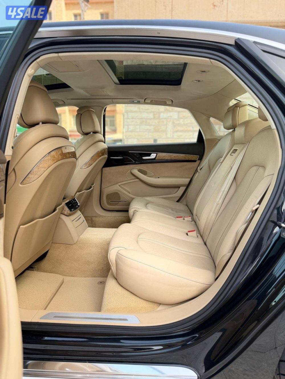 اودي 2011/A8 ماشي 150 الف بحالة الوكاله صبغ الوكاله كامل المواصفات8