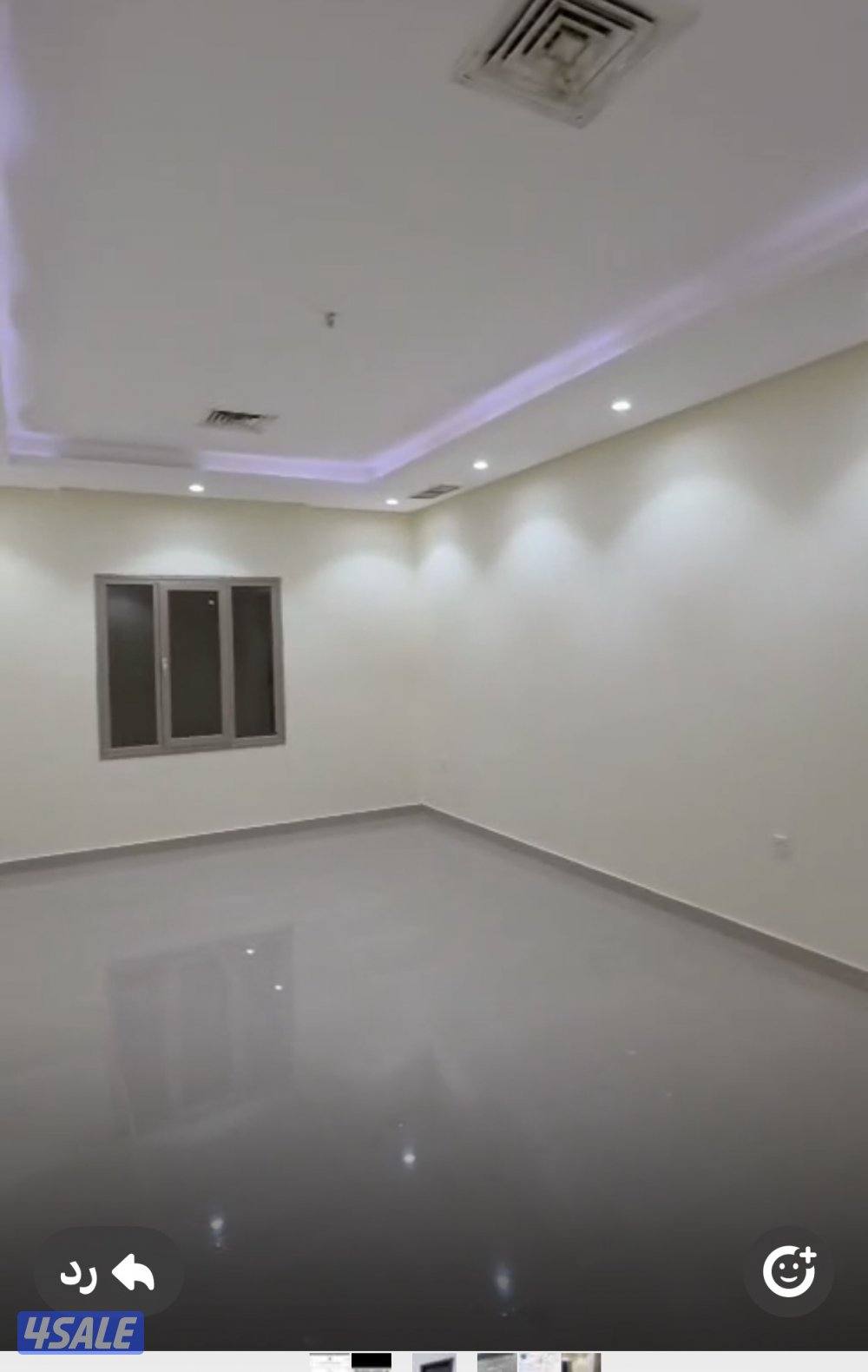 للايجار شقه بجابر الاحمد غرفتين وصاله 280 وشقه 3غرف وصاله 320 وشقه 3500