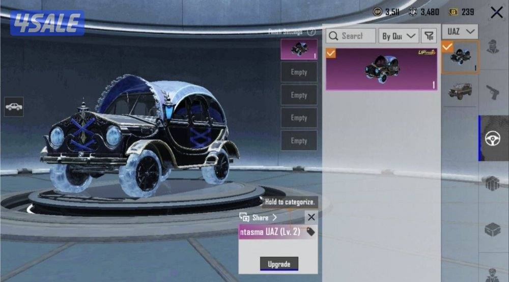 حسابات ببجي منوعه ~ بدلة القبطان وسياره سبورت👨🏻‍✈️🔥3