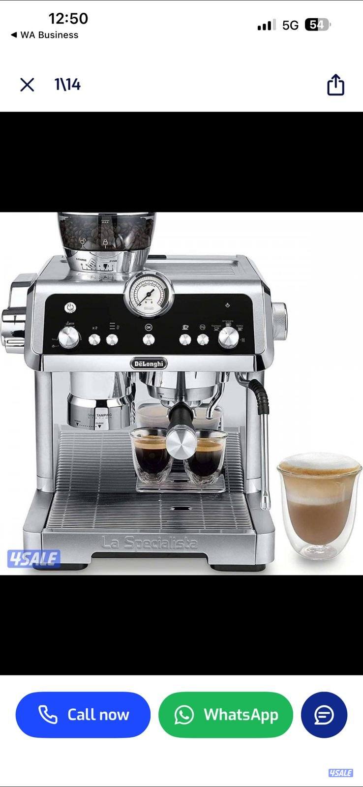 مكاين قهوه اسبريسو احترافيه واتوماتيك ومطاحن قهوه11