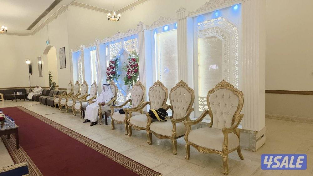 نيس للضيافه ومستلزمات الافراح والمناسبات تاجير كراسي وسجاد ملكي  وفندق3