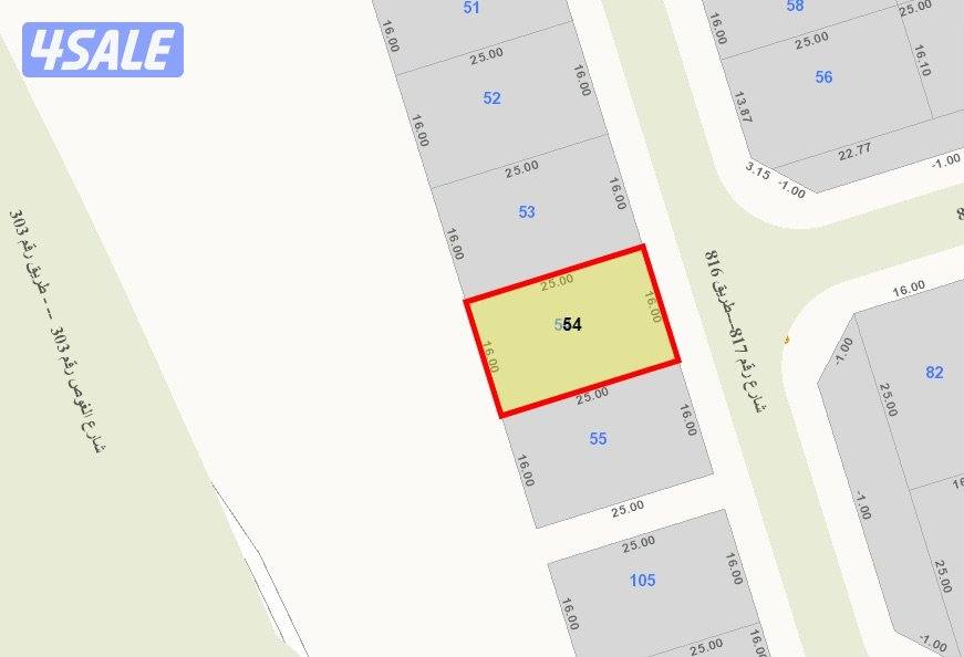 للبيع ارض موقع مميز في الفنيطيس2