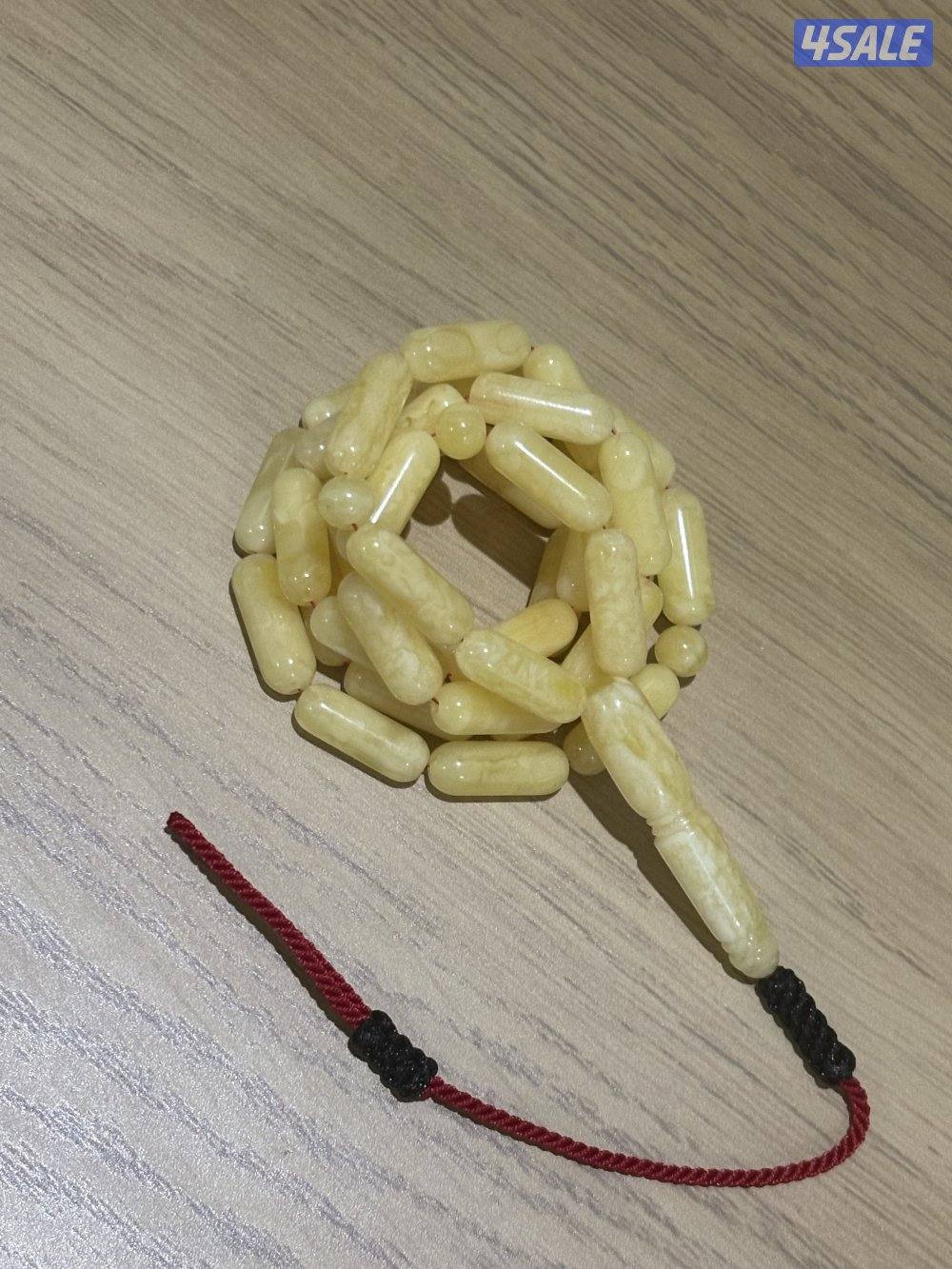 كهرب مشخط🔥. 22 غرام حجم الخرز5/15ملي عدد الخرز390