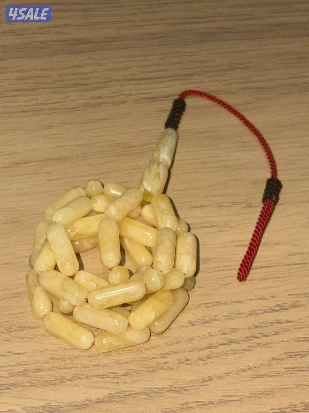 كهرب مشخط🔥. 22 غرام حجم الخرز5/15ملي عدد الخرز391