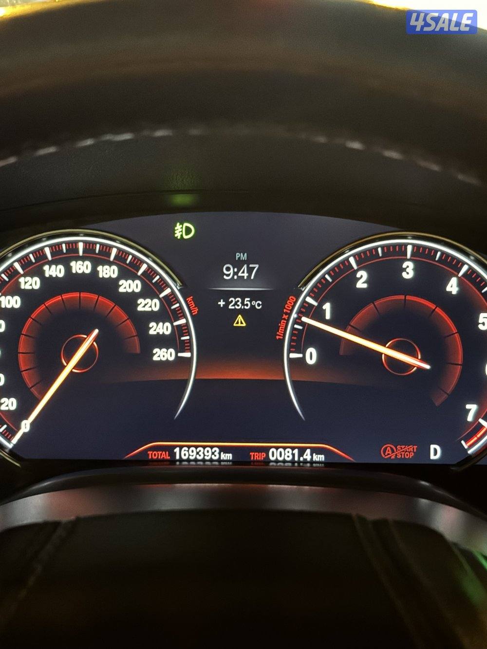 الغانم BMW740iL 2018 صبغ الوكالة5