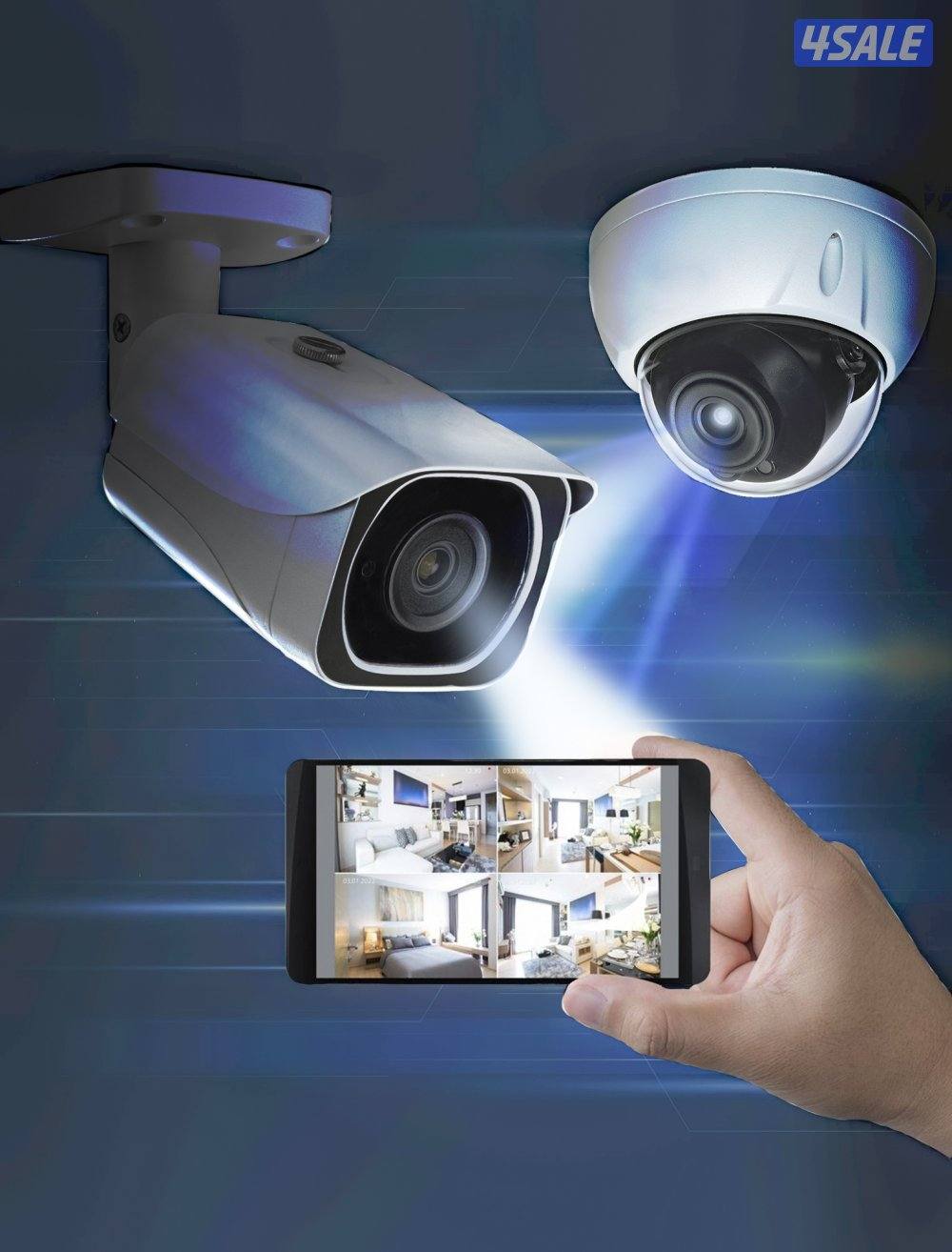 تركيب كاميرات مراقبه و انتركم و ستلايت و واى فاى و مقوى الشبكات0