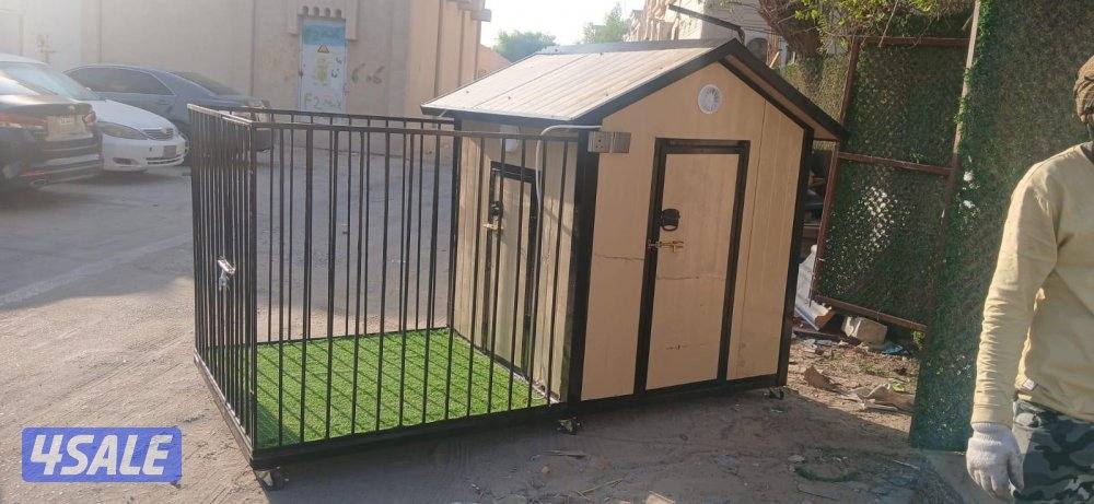 اقفاص حيوانات تنفيذ وجاهزه عزل حراري ومتحرك مع كهربا وشفاط13