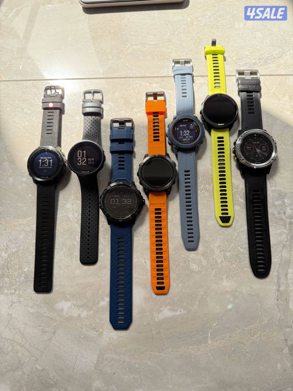 Garmin / Polar / Vertix Fitness smart watches  الاسعار والحالة بالوصف0