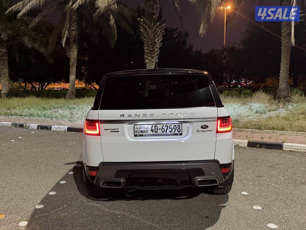 رنج سبورت 6 سلندر HSE موديل 2018 وارد الغانم5