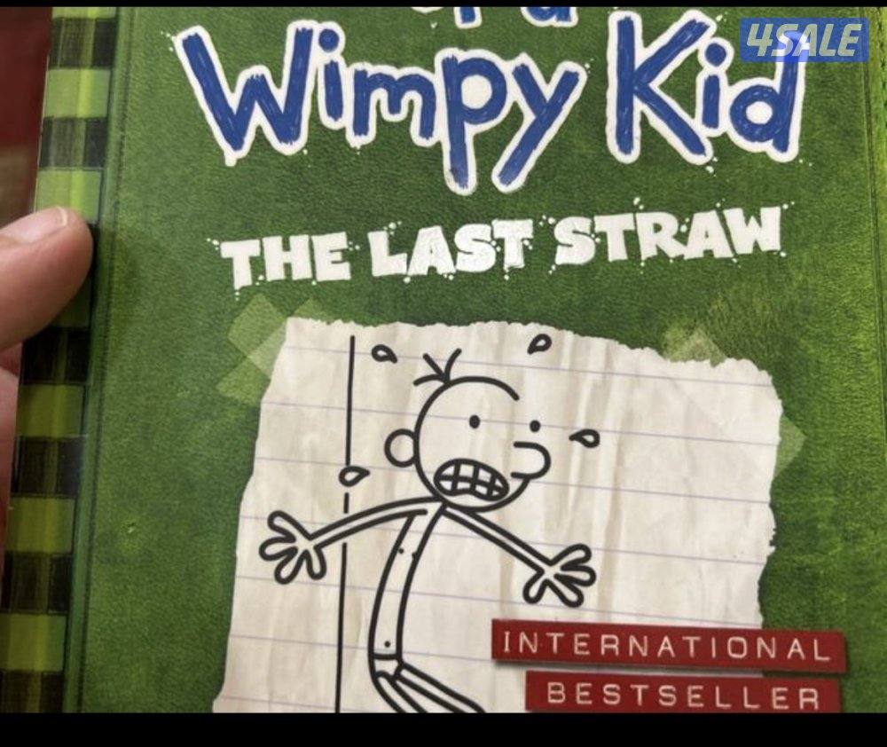 Diary of a wimpy kid and captain underpants books for sale5