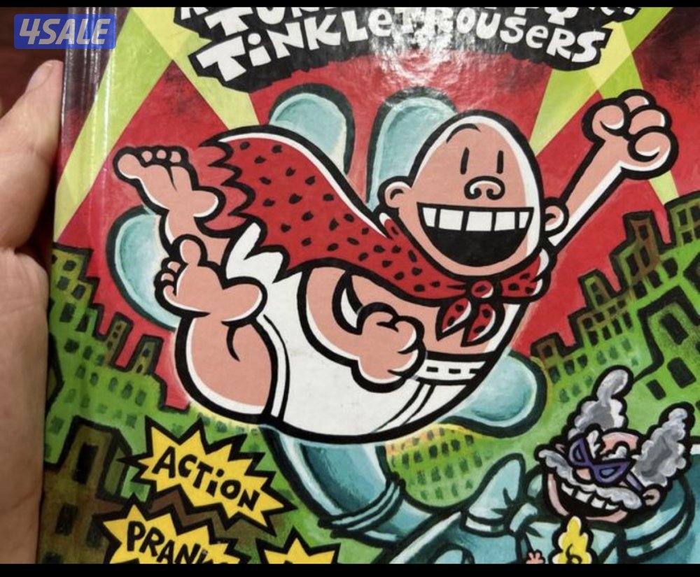 Diary of a wimpy kid and captain underpants books for sale9