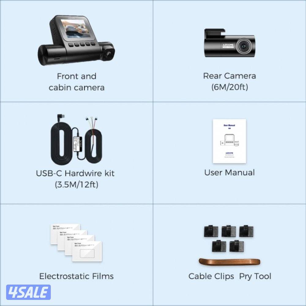 داش كام ازدوم 3 كاميرات وتدعم 4G12