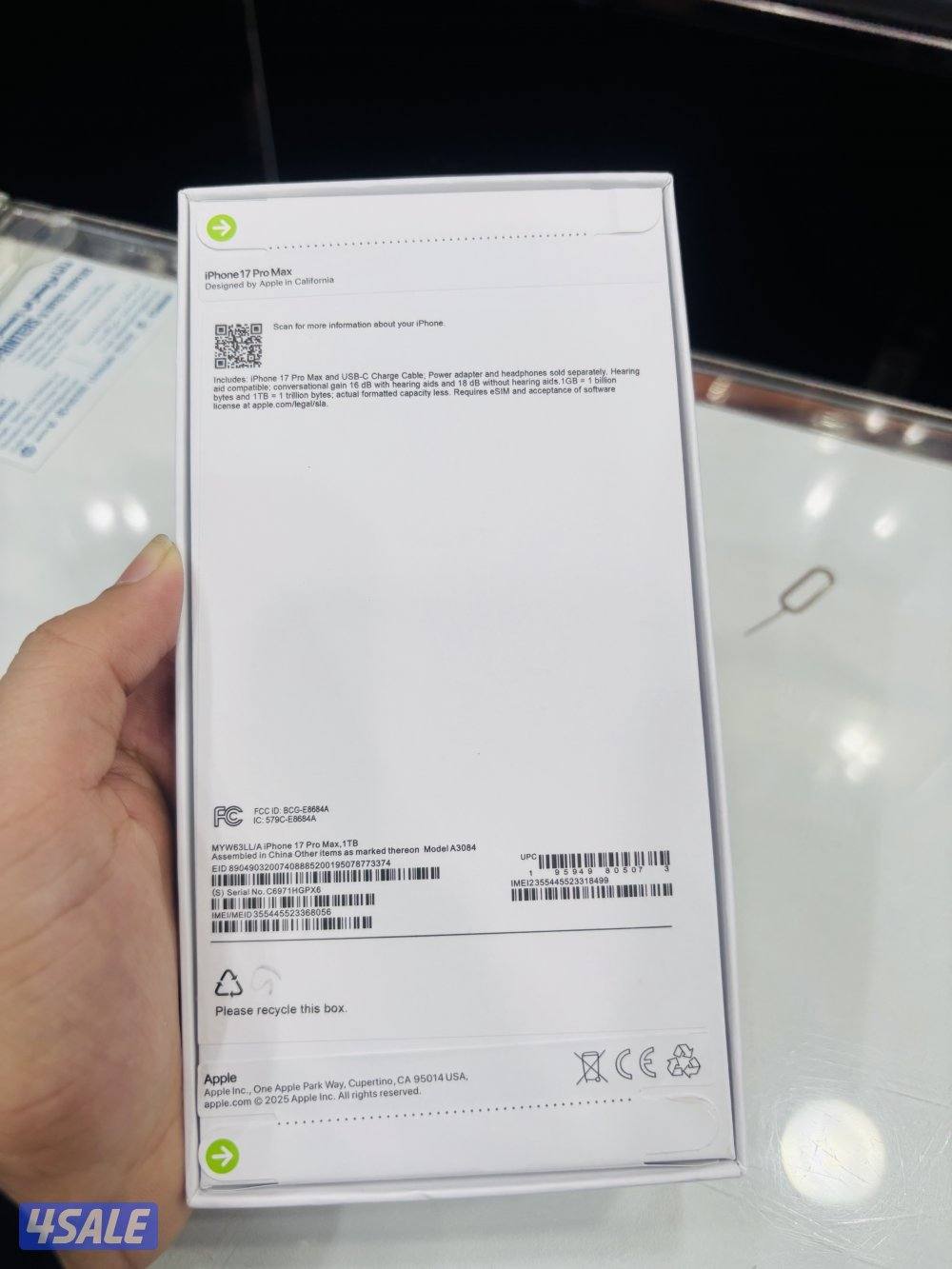 Apple 17 pro max Mastercopy9