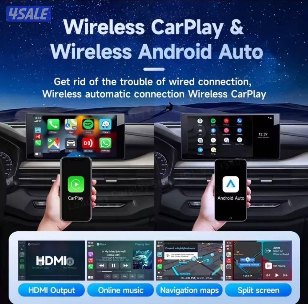 جهاز  الاندرويد لشاشة السياره بنظام الكاربلي لتشغيل اليوتيوب2