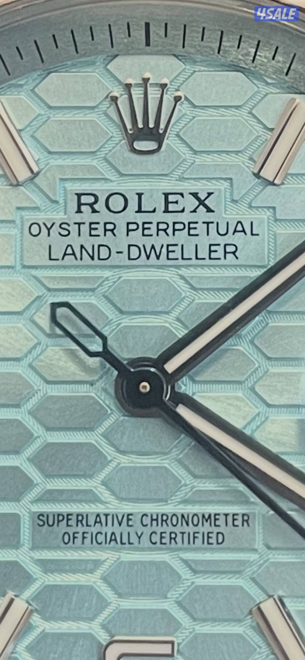 لمحبي الأناقة.. ساعة روليكس بلون مميز (تيفاني)0