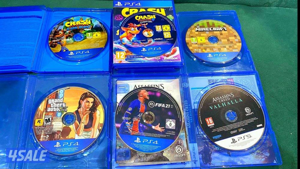 أشرطة سوني ٤ للبيع0