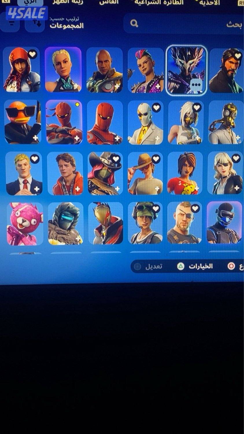 حساب ( فورت نايت ) من سيزون (2)1