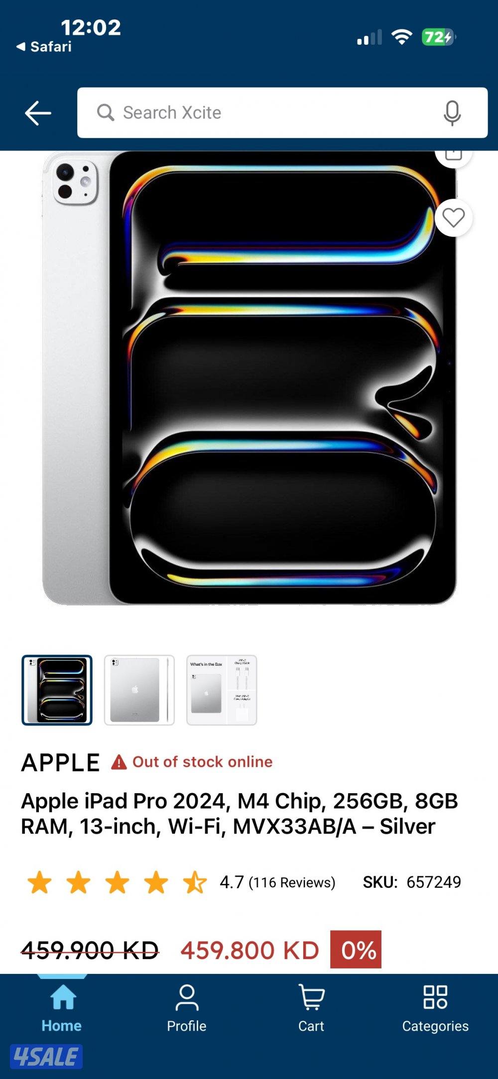 Apple Ipad 13inch (M4) 256GB3