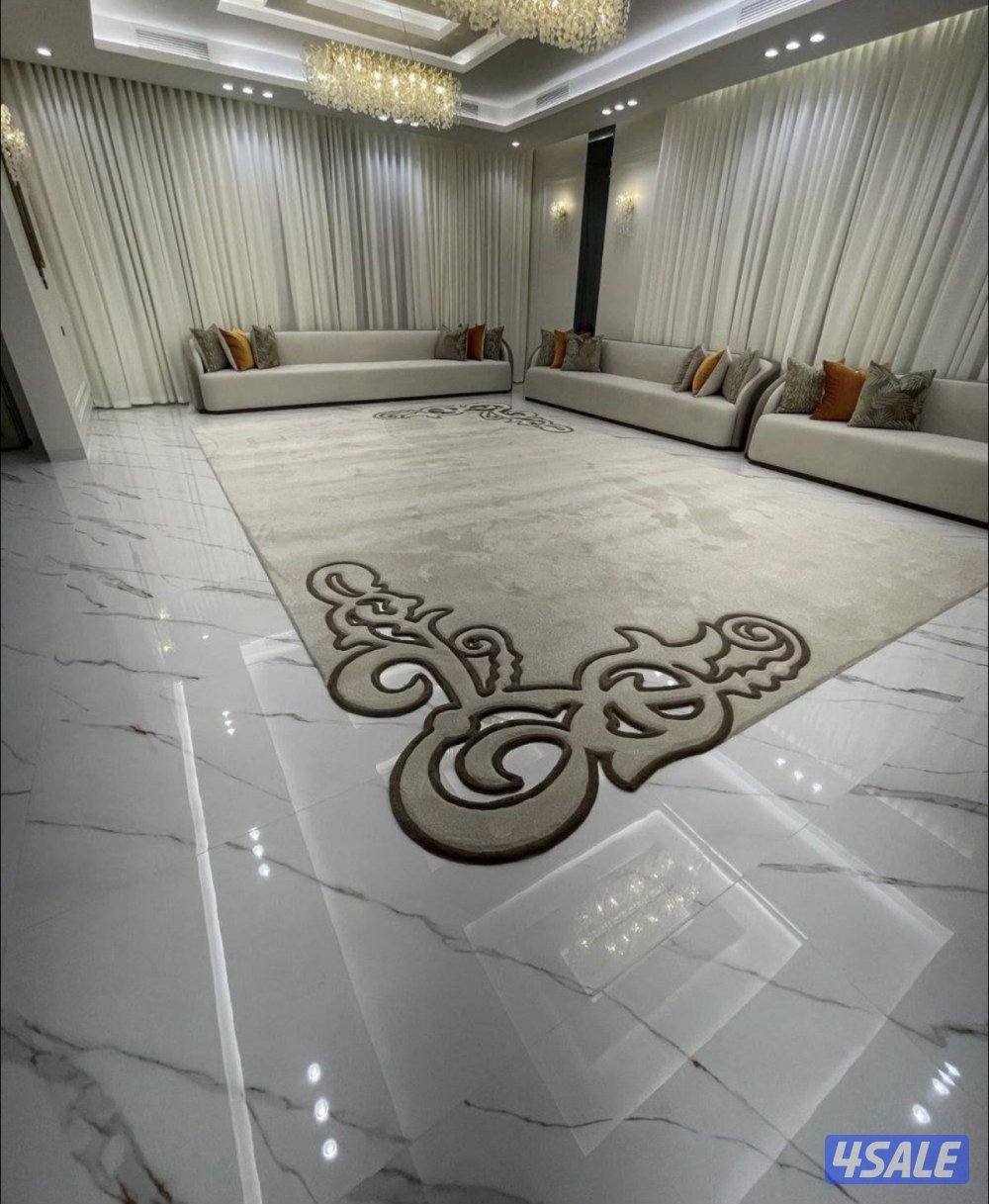 تفصال مساند ظهر تركيب سجاد تركي مشجر ساده فندقي حسب الطلب بسعر المخزن6