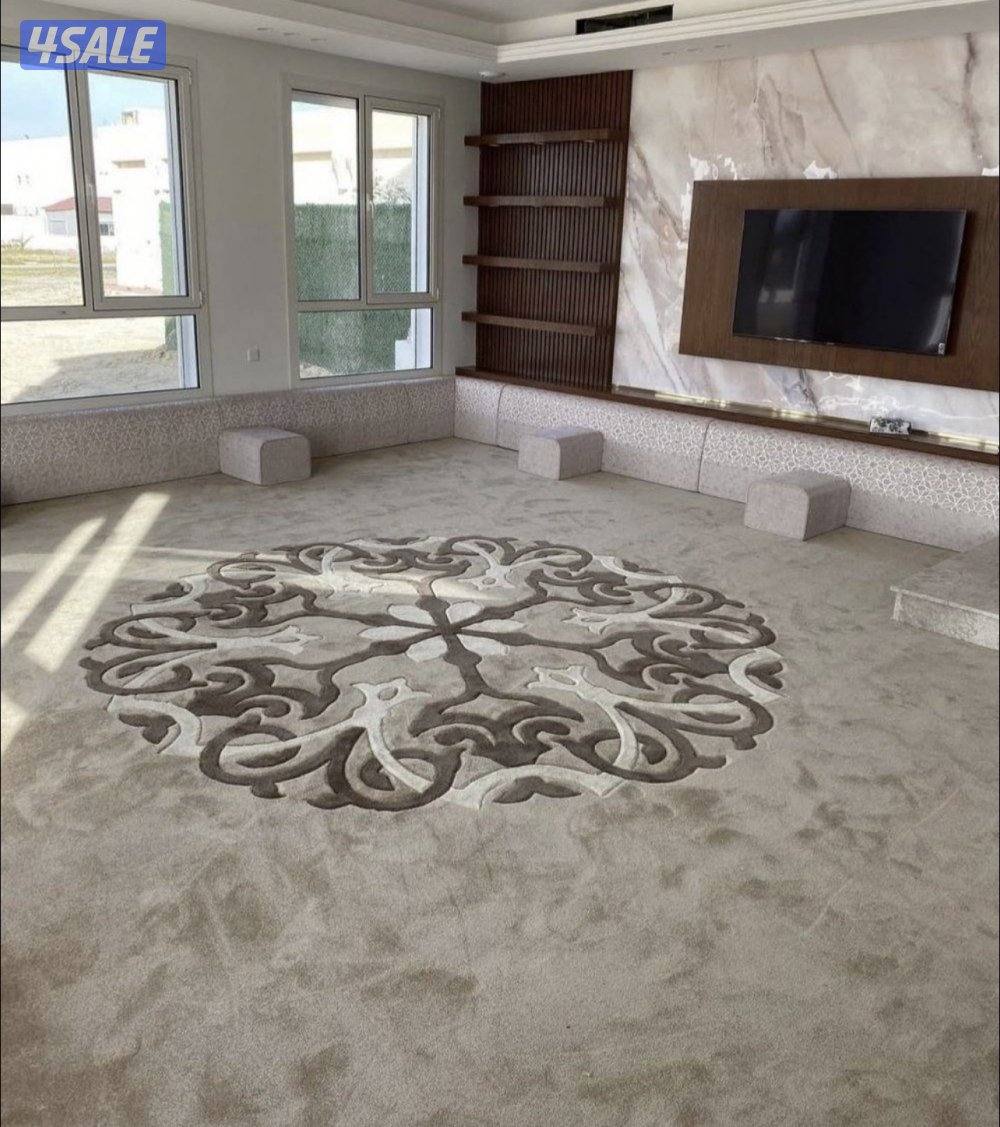 تفصال مساند ظهر تركيب سجاد تركي مشجر ساده فندقي حسب الطلب بسعر المخزن9