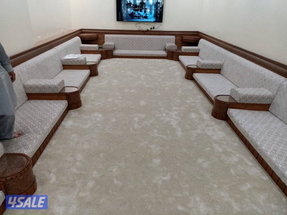 تفصال مساند ظهر تركيب سجاد تركي مشجر ساده فندقي حسب الطلب بسعر المخزن12