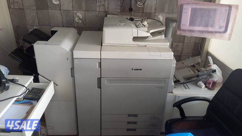 مطبعة تجارية للبيع بكامل معداتها0