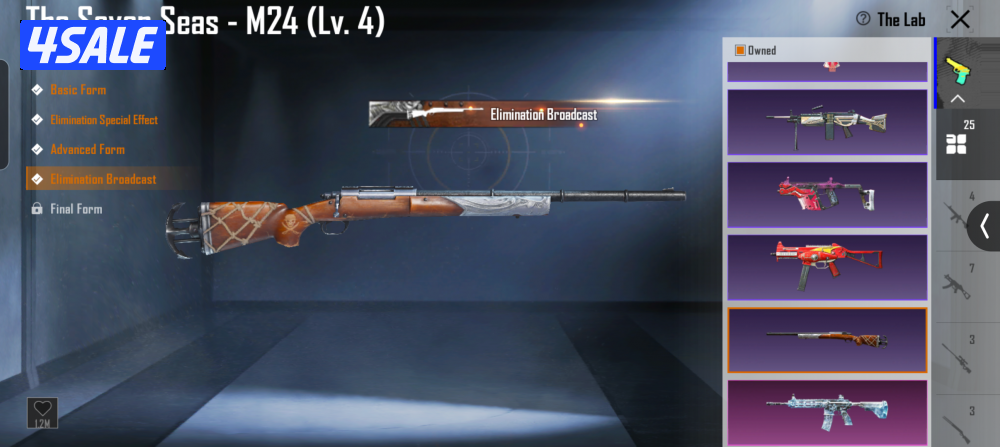 pubg mobile account for sale collection level 578