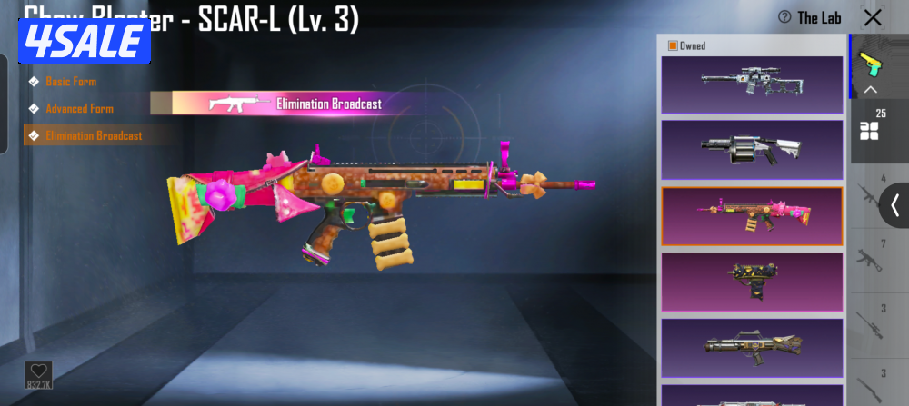 pubg mobile account for sale collection level 5713