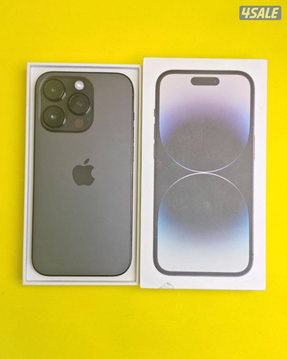 ايفون 14 برو 256GB أسود بطارية 77% مستعمل كالجديد iPhone 14 Pro0