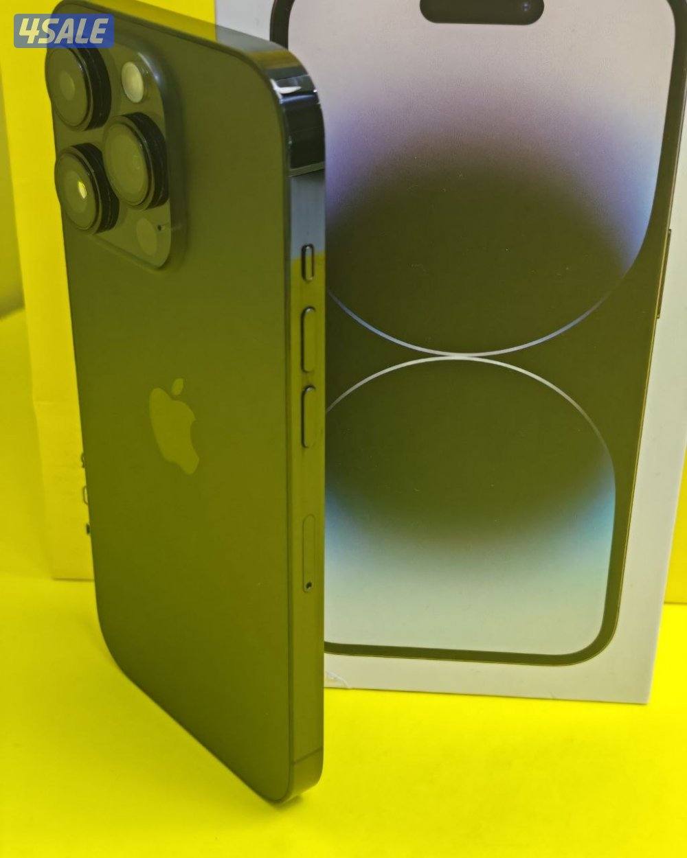 ايفون 14 برو 256GB أسود بطارية 77% مستعمل كالجديد iPhone 14 Pro3