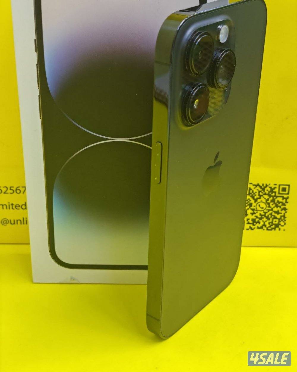 ايفون 14 برو 256GB أسود بطارية 77% مستعمل كالجديد iPhone 14 Pro5